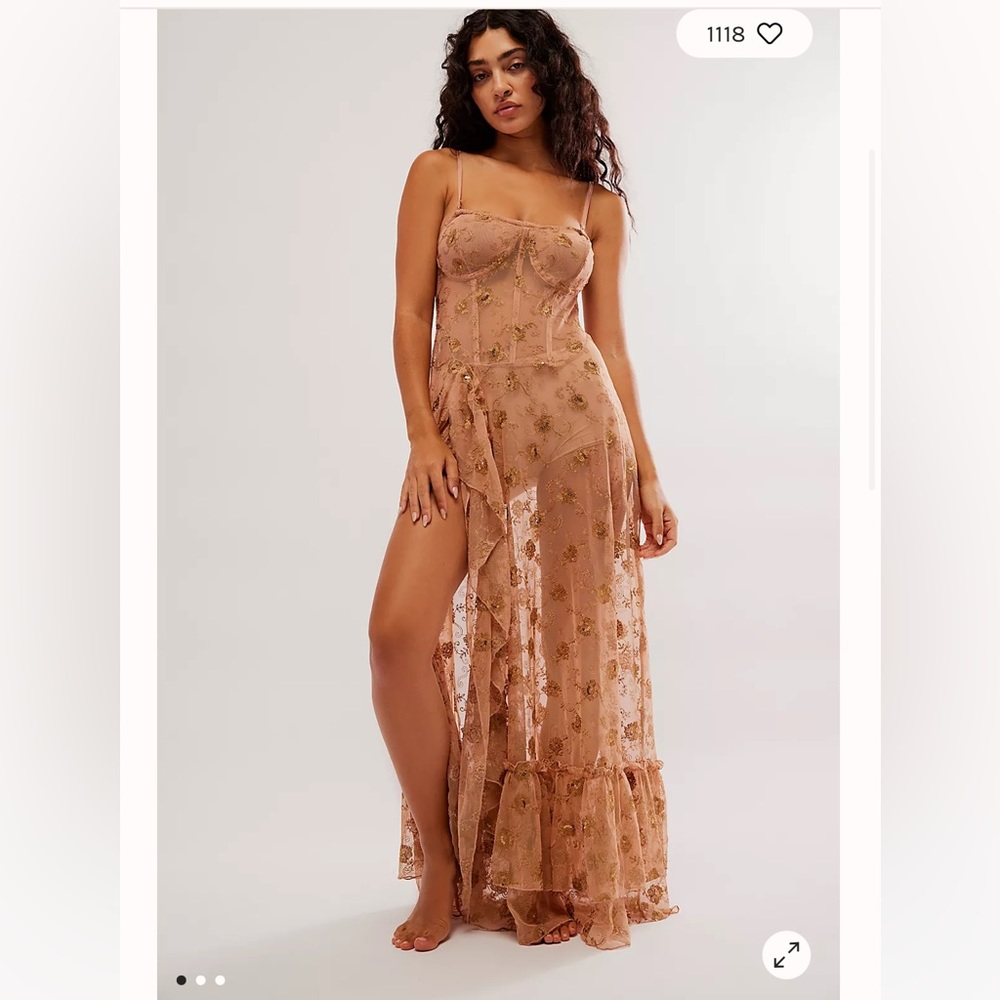 Free People Want To Know You Embellished Maxi